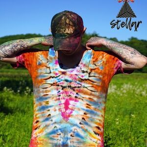 Stellar Bleached Homemade Tie Dye